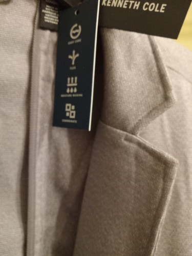 Kenneth Cole mens medium beige tan jacket NEW - Picture 3 of 3