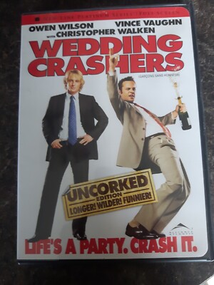 Wedding Crashers DVD Movie Widescreen Good Condition