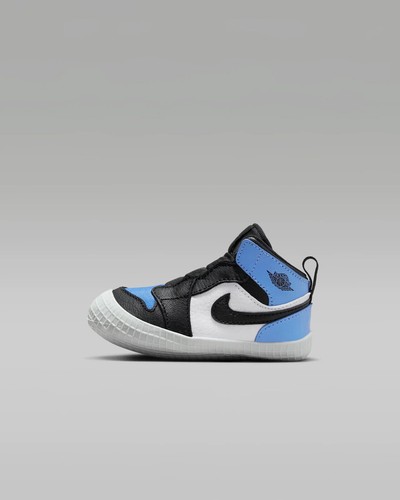 Nike Air Jordan 1 Crib Bootie Size 3C High University Blue Baby Newborn New - Picture 11 of 11