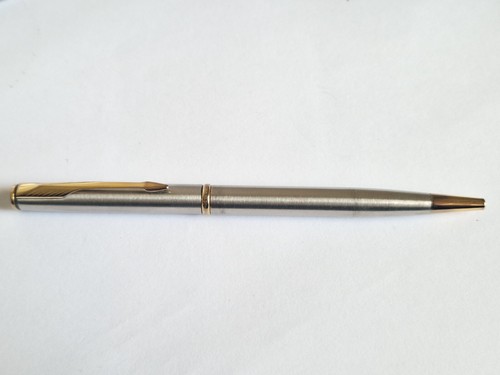 Ballpoint Pen PARKER INSIGNIA FLIGHTER steel MADE IN USA 1996 | eBay