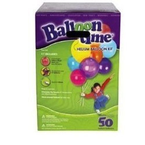 Helium Tank Balloon Time Kit 50 Each Total 200 Balloons (Pack of 4) - Picture 1 of 1