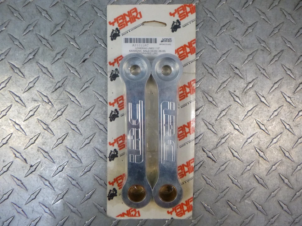 Lowering Links 86 - 06 Kawasaki Ninja EX 250 Made In The USA Billet Aluminum NEW Foto 4 de 4