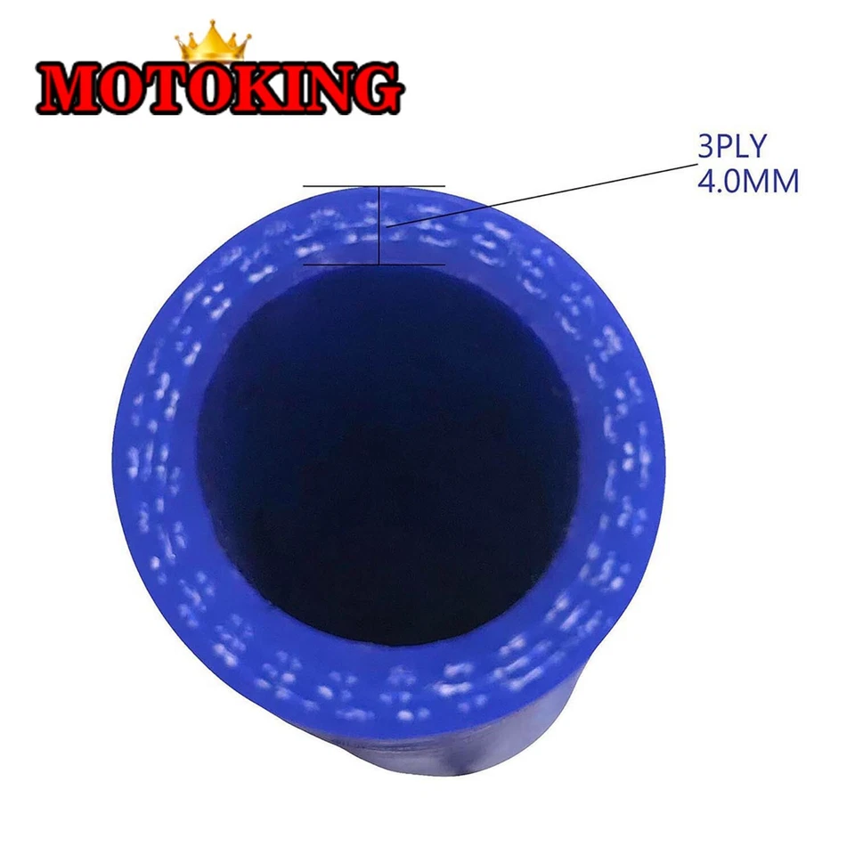 Manguera de radiador azul para Kawasaki KX250 KX 250 1990 1991 1992 1993 90 91 silicona Foto 3 de 4