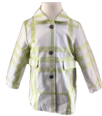 Burberry Original Baby Jacke 18 Monate 86 Grün Beige Baumwolle *N wie Neu Mantel