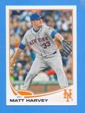 2013 Topps #577 Matt Harvey Mets