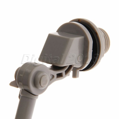 Válvula de bola de flotador de plástico ajustable 1/2" tanque estanque control de nivel de agua al ras - Imagen 11 de 12