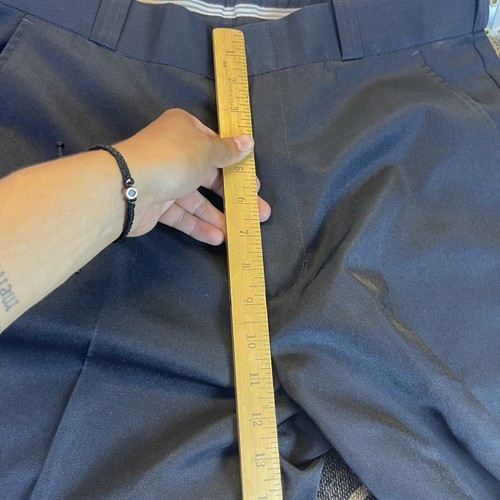 First Class Men's Uniform Black Pants Size 34R - Picture 3 of 7