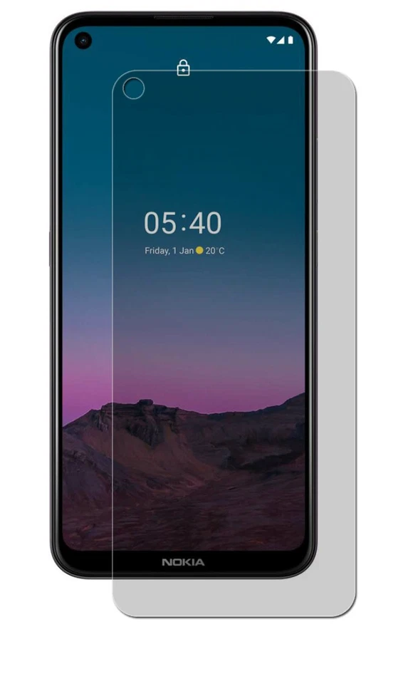 MAONI 2x Panzerfolie für Nokia 5.4 Antishock Schutzfolie Panzerfolie 7H