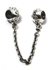 Authentic Pandora Charm, Love Connection Safety Chain 791088-05