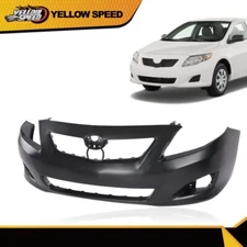 Front Bumper Cover Fascia Kit Fit For 2009-2010 Toyota Corolla Sedan