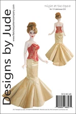 Opera Doll Clothes Sewing Pattern 1/3 Iplehouse EID Dolls BJD