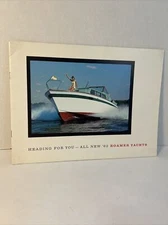 1962 Chris Craft 62' Roamer Brochure/catalog