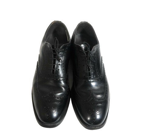 Mens Foster By Lloyd Brown Perforated Leather Wingtip Dress Oxfords Size 10 D‎ Mens Foster By Lloyd Brown Perforated Leather Wingtip Dress  main image 4