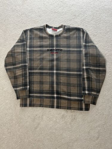 Supreme logo plaid - Gem Supreme logo plaid - Gem
