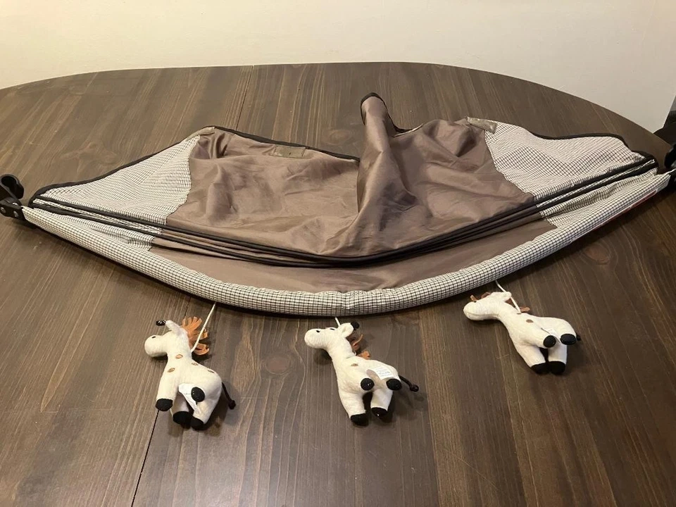 CANOPY para Pack N Play, Cuna, Moisés, etc. - Graco, Baby Trend, Fisher Price Foto 2 de 3