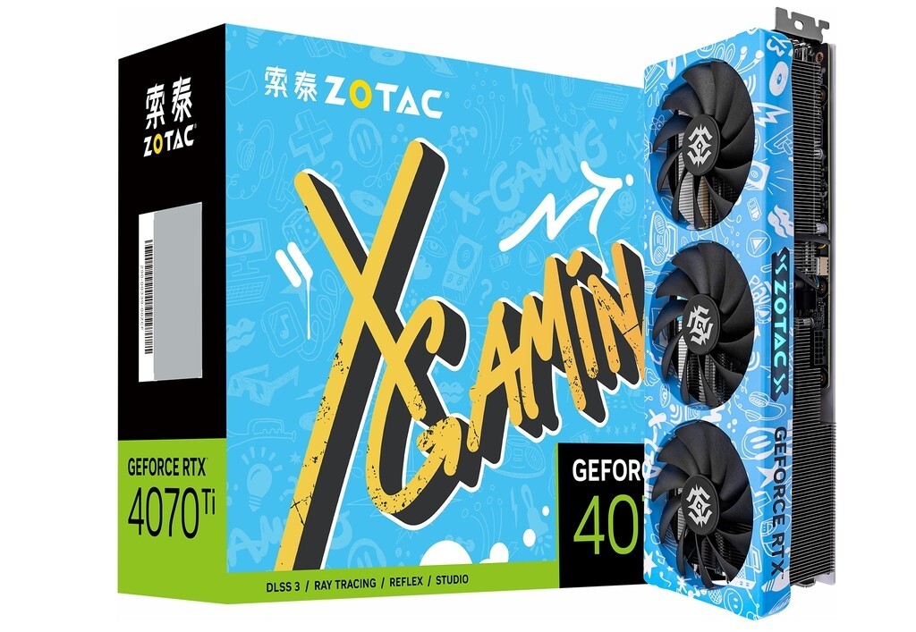 ZOTAC GeForce RTX 4070Ti 12GB ジャンク ZOTAC GeForce RTX 4070Ti-12GB X-GAMING OC GDDR6X Graphics