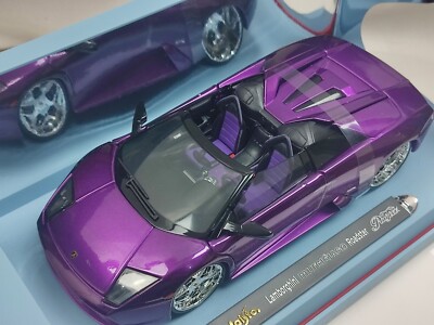 Maisto Players 1/18 Lamborghini Murcielago Roadster Purple