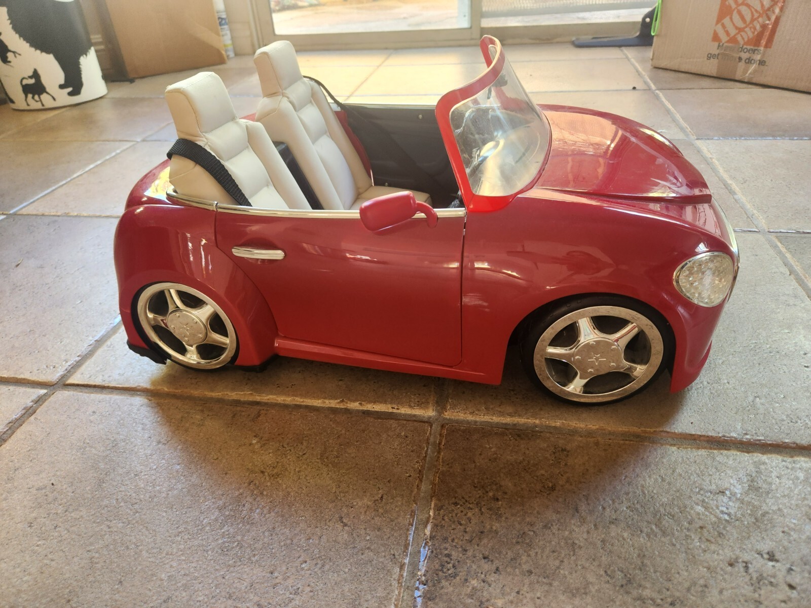 American Girl Doll Red Remote Control Convertible Sports Car eBay