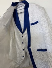 Royal Diamond Men's Ivory Formal/Wedding Tuxedo Suit - New w/Tags