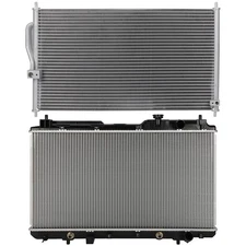 Radiator & AC Condenser Cooling Kit For 1997 1998 1999 2020 2001 Honda CR-V 2.0L
