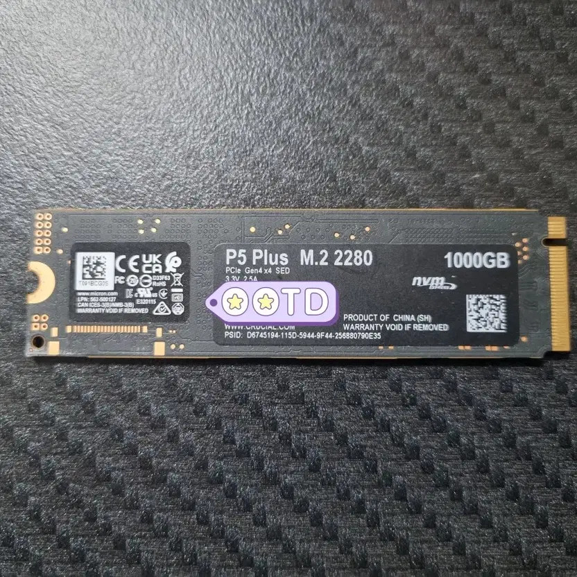 Crucial P5 Plus 1TB M.2 SSD NVMe Solid State Drive Official | eBay