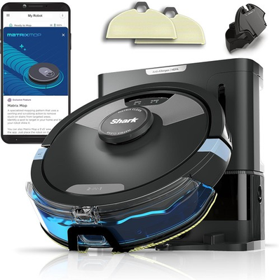 #ad #ad Shark Matrix Plus 2in1 Robot Vacuum amp; Mop with Sonic Mopping Matrix UR2650WS $219.69