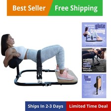 Hip Thrust Machine for High Resistance Glute Training - Home Gym Workout - Co...