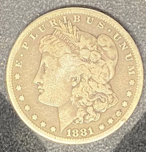 VG/F 1881-S Morgan Silver Dollar (1 coin)