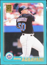2001 Topps Baseball Benny Agbayani #565 NM