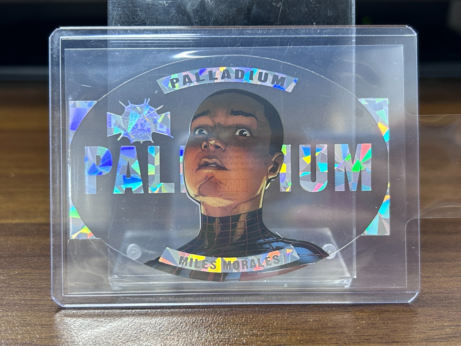 2021 SkyBox Metal Universe Marvel Spider-Man Palladium Miles Morales #25P