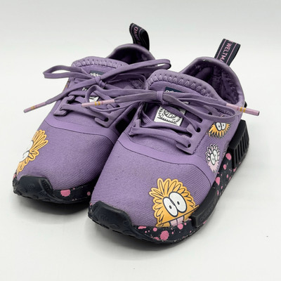 Adidas Kevin Lyons X NMD_R1 I 'Monster' Purple Sneakers - Little Kids US 5
