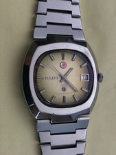 Reloj suizo vintage Rado Musketeer III automático de acero inoxidable para hombre