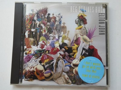 ELTON JOHN reg strikes back VG+/VG (CD Album, Pop, The Rocket Record Company)