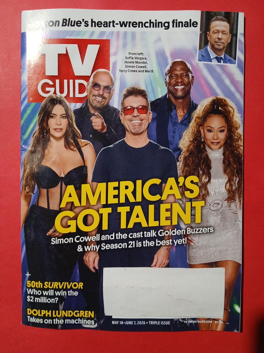 TV Guide Magazine May 18 - June 7, 2026: America's Got Talent