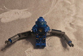 LEGO Nexo Knights Minifigure - Ultimate Clay (nex023) 70330 Blue w/extender arms