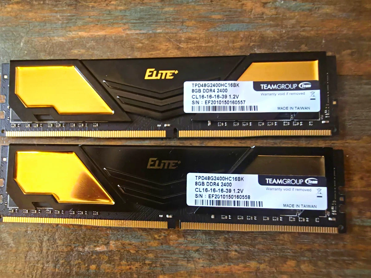 Team Group PC4-19200 (DDR4-2400) Bus Speed Computer RAM 8 GB
