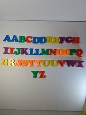 Vintage Playskool Alphabet Magnets 36 Letter Set 208 Box 1985 Toy
