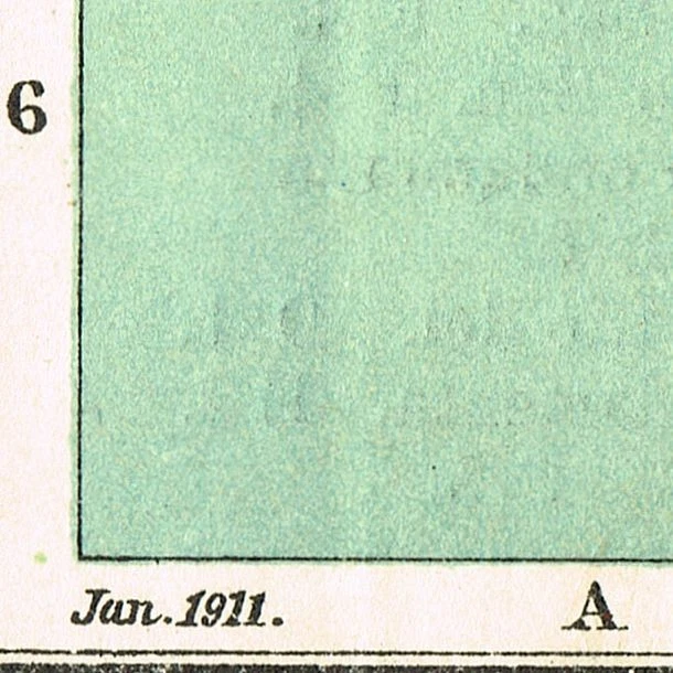VENECIA 1911 FECHADO Original Auténtico Mapa VENECIA VENETO Plano de la ciudad Italia Foto 2 de 4