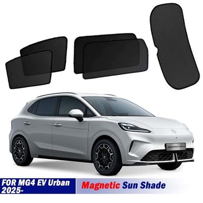 New Magnetic Sun Shades for MG4 EV Urban 2025- Front Rear Back Window Mesh