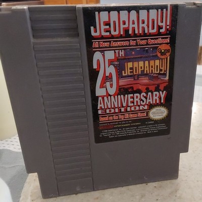 Jeopardy - 25th Anniversary Edition (Nintendo Entertainment System, NES 1990)