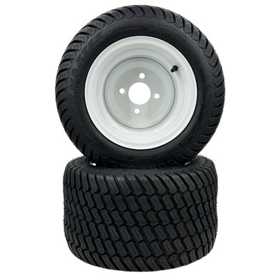 Set of 2 - 18x10.50-10 Tire and Wheel Assembly (Compatible with Walker Models)