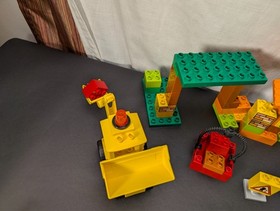 2005 Lego DUPLO Bob the Builder Scoop & Lofty at the Building Yard 3297, Rare