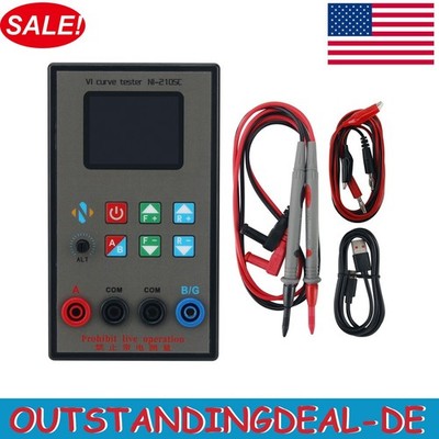 NI-210SC Portable Dual Channel VI Curve Tester with 2.0-inch TFT Screen USA&
