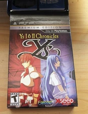 PSP PlayStation Ys 1 & 2 Chronicles Premium Edition CIB