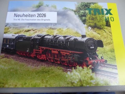 Trix H0 ''Neuheiten 2026'' Prospekt, Katalog Neuware vom Fachhändler