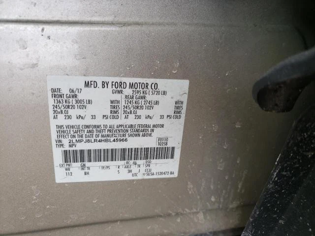 Used Alternator fits: 2017 Lincoln Mkx 3.7L w/livery package 200 amp Grade A - Image 3 of 4