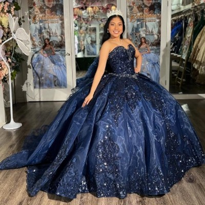 Blue Sweetheart Quinceanera Dresses Sweet 15 16 Birthday Party Prom Ball Gowns | eBay Blue Sweetheart Quinceanera Dresses Sweet 15 16 Birthday Party Prom Ball Gowns | eBay