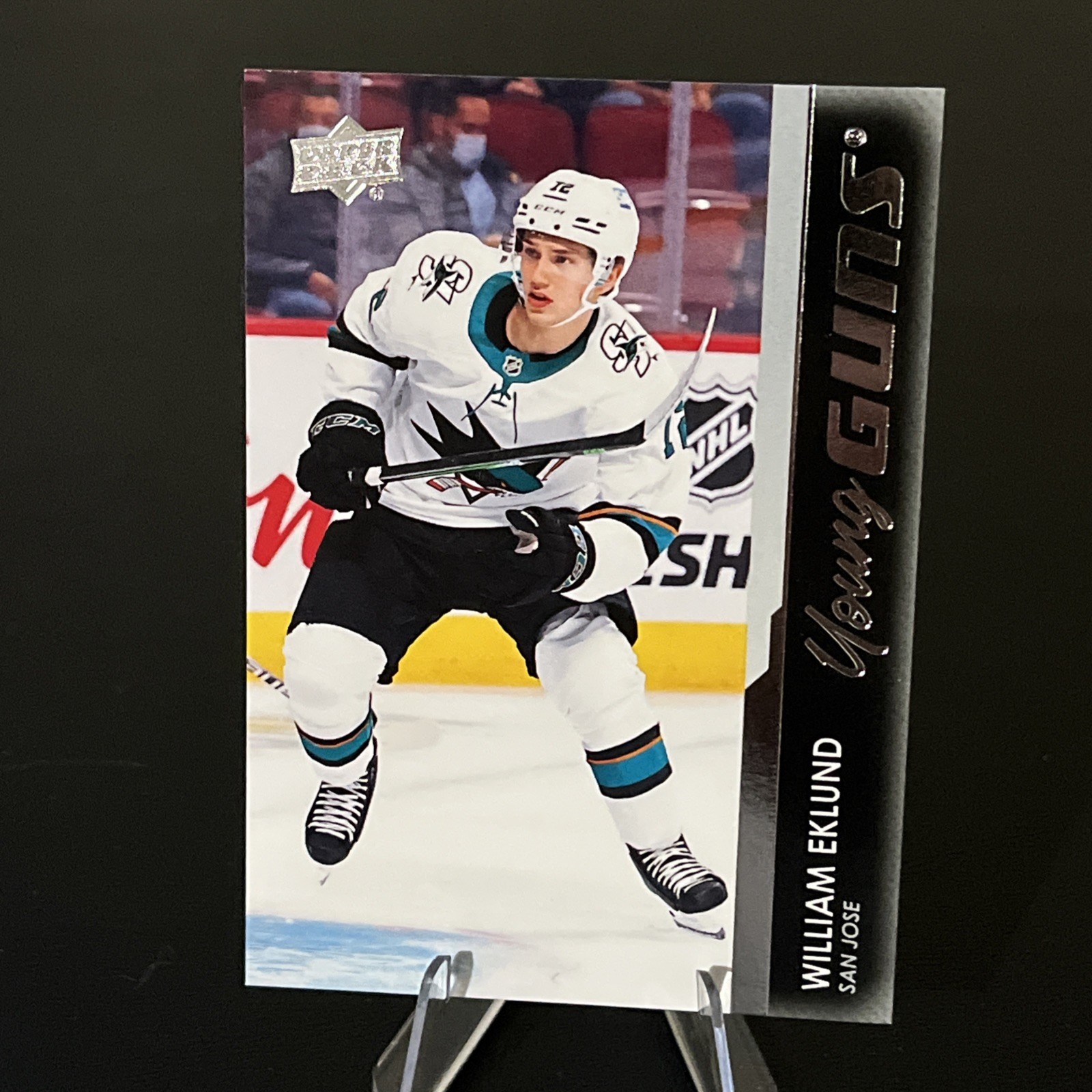 2021-22 Upper Deck Series 2 - Young Guns William Eklund #475 (RC)