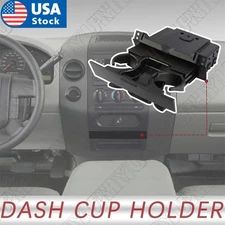 Car Dashboard Cup Holder Ash Tray Black 6L3Z1504810AA For Ford F-150 F150 04-08