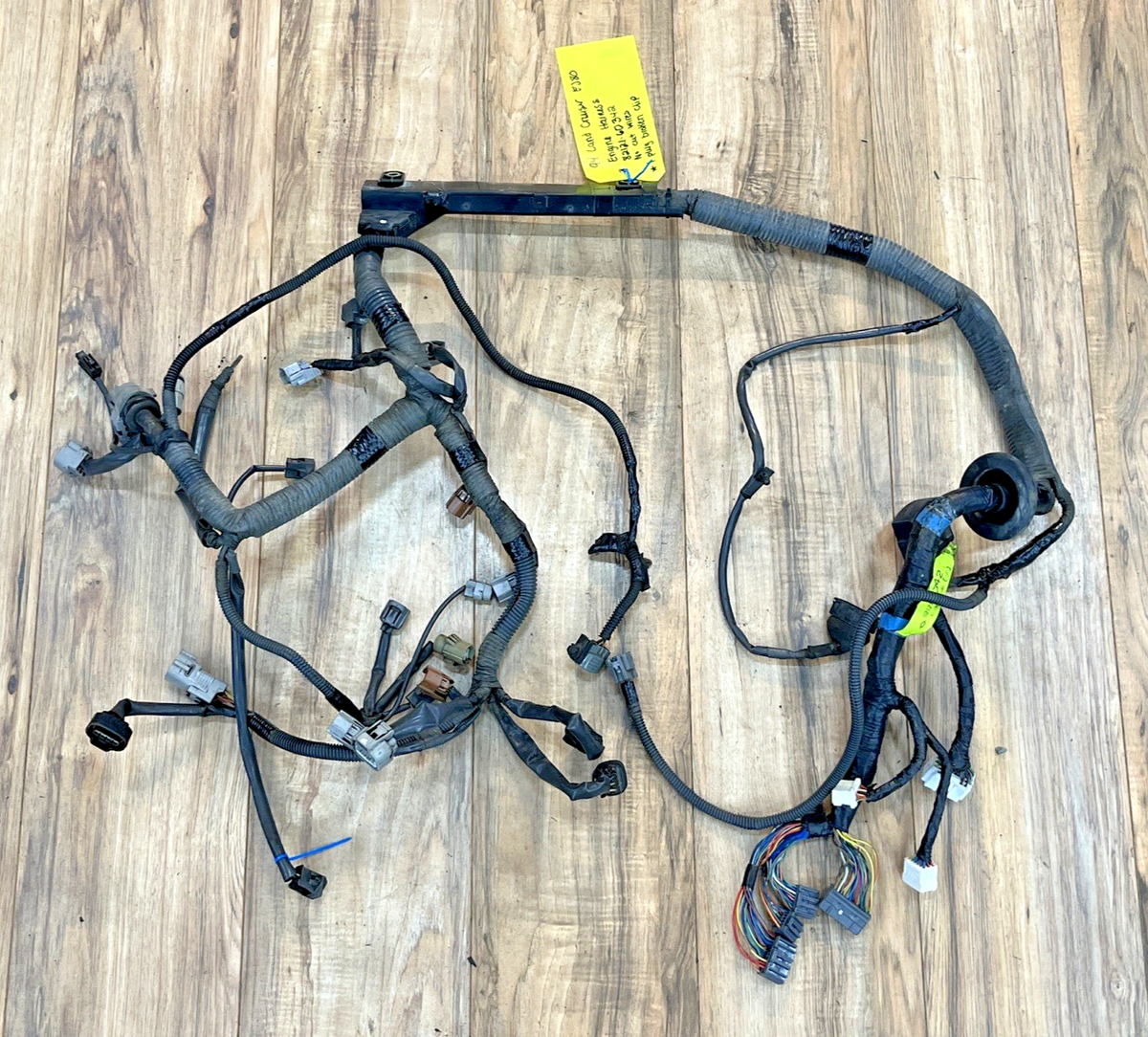 READ 1994 94 Toyota Land Cruiser FZJ80 Engine Wiring Wire Harness